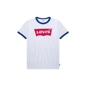 Detské tričko Levi's biela farba, s potlačou vyobraziť