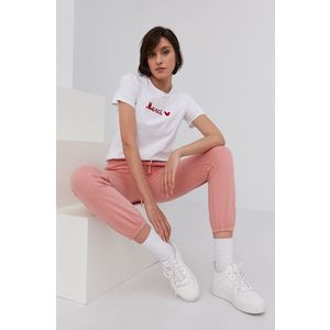 Nohavice Answear Lab dámske, ružová farba, jednofarebné vyobraziť