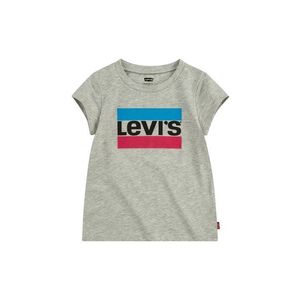 Detské tričko Levi's šedá farba vyobraziť