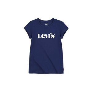 Detské tričko Levi's tmavomodrá farba vyobraziť