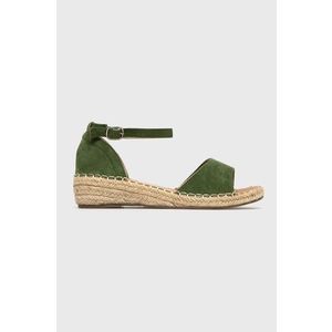 Sandále Answear Lab Sunsea zelená farba, na kline vyobraziť