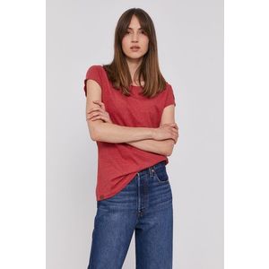 Tričko Pepe Jeans RAGY dámske, červená farba vyobraziť