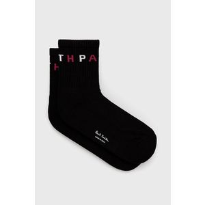 Ponožky PS Paul Smith pánske, čierna farba vyobraziť