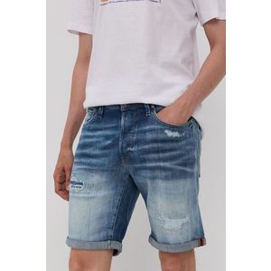 Rifľové krátke nohavice Jack & Jones pánske vyobraziť