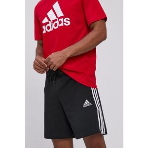 Šortky adidas GK9988 pánske, čierna farba vyobraziť