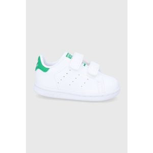 Detské topánky adidas Originals FX7532 biela farba vyobraziť