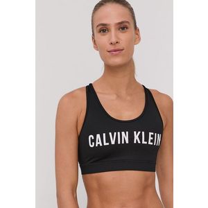 Športová podprsenka Calvin Klein Performance čierna farba vyobraziť