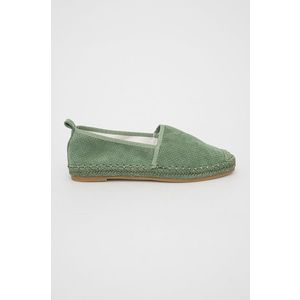 Espadrilky Answear Lab Best Shoes zelená farba vyobraziť