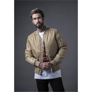 Urban Classics Basic Bomber Jacket beige - XL vyobraziť