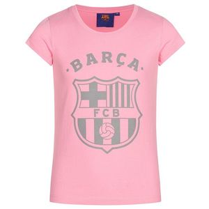 Dievčenské bavlnené tričko FC Barcelona vyobraziť