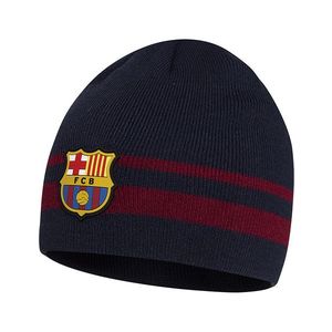 Detská farebná čiapka FC Barcelona vyobraziť