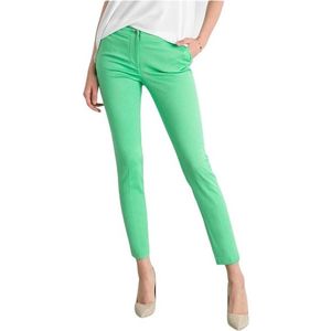 Zelené dámske nohavice vzorované vyobraziť