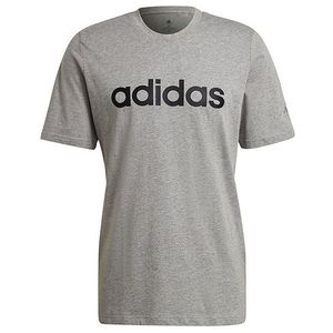 Šedé pánske tričko Adidas vyobraziť