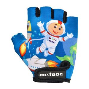 Detské cyklistické rukavice Meteor Space Jr vyobraziť