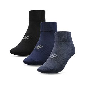 Pánske členkové ponožky 4Fe-deep black vyobraziť