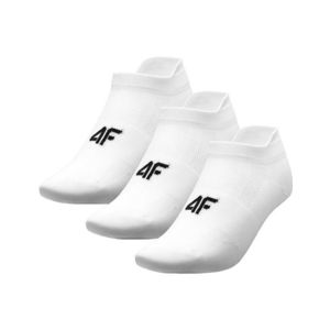 Pánske biele ponožky 4F - 3 páry vyobraziť