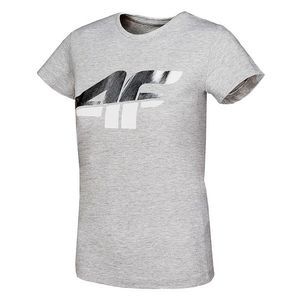 Dievčenské bavlnené tričko 4F vyobraziť