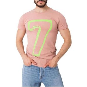 Ružové tričko so sedmičkou vyobraziť