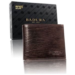 Badura tmavo hnedá peňaženka elegantného štýlu vyobraziť