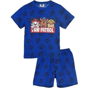 Paw patrol tmavo modré chlapčenské vzorované pyžamo vyobraziť