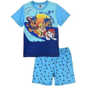 Paw patrol modré chlapčenské pyžamo vyobraziť
