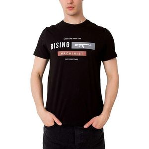 čierne pánske tričko rising vyobraziť
