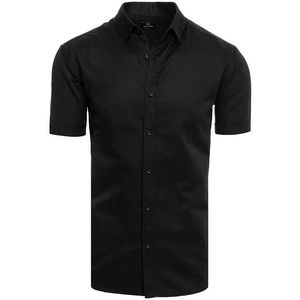 čierna košeĺa s krátkym rukávom vyobraziť