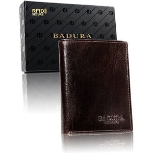 Badura tmavo hnedá kožená peňaženka vyobraziť