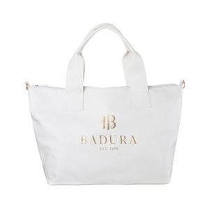 Badura biela priestranná shopper bag vyobraziť