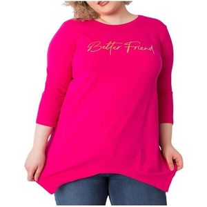 Ružové dámske tričko s nápisom vyobraziť