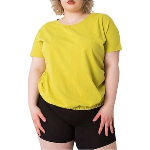Svetlo zelené dámske basic tričko vyobraziť