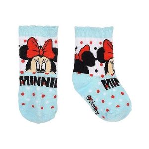 Disney minnie mouse- modré ponožky s bodkami vyobraziť