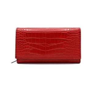 červená vzorovaná dámska peňaženka 309-1 red vyobraziť