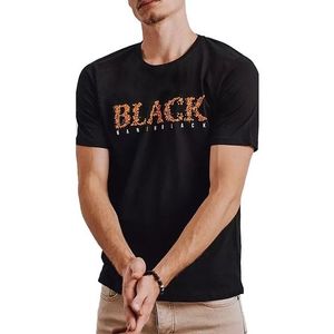 čierne tričko s nápisom black vyobraziť