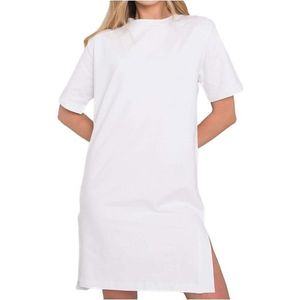 Biele dámske tričkové šaty vyobraziť