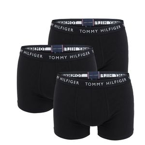 TOMMY HILFIGER - 3PACK cotton essentials black boxerky -XL (101-111 cm) vyobraziť