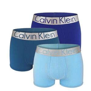 CALVIN KLEIN - 3PACK steel blue boxerky - limitovaná edícia -XL (101-106 cm) vyobraziť