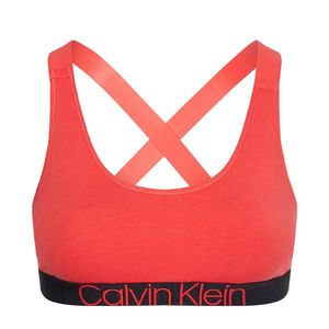 CALVIN KLEIN - punch pink color unlined bralette -L vyobraziť