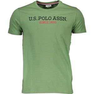 U.S. POLO pánske tričko Farba: Zelená, Veľkosť: XL vyobraziť