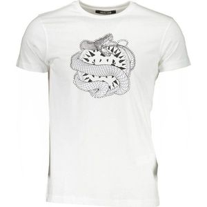 Roberto Cavalli pánske tričko Farba: Biela, Veľkosť: L vyobraziť