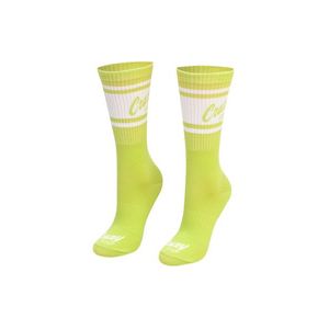 Svetlozelené vysoké športové ponožky Crazystep vyobraziť