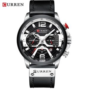 Hodinky Luxury CURREN-Čierna/Strieborná KP5430 vyobraziť