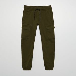 Cropp - Cargo joggery - Khaki vyobraziť