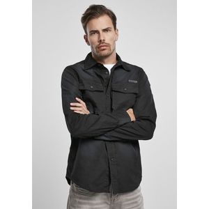 Urban Classics Hardee Denim Shirt black - 5XL vyobraziť