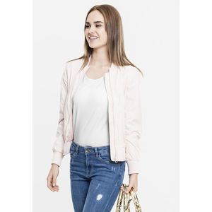 Urban Classics Ladies Light Bomber Jacket light pink - S vyobraziť