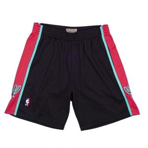 Mitchell & Ness shorts San Antonio Spurs Swingman Shorts black - L vyobraziť