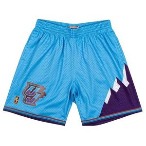 Mitchell & Ness shorts Utah Jazz Swingman Shorts blue - L vyobraziť