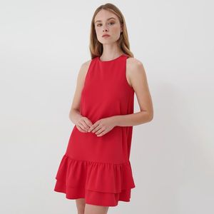 Mohito - Basic trapézové šaty Eco Aware - Červená vyobraziť