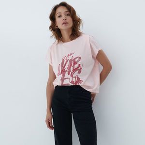 Mohito - Tričko s potlačou - Ružová vyobraziť