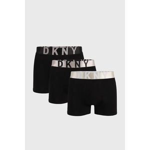 3 PACK čiernych boxeriek DKNY Ozark vyobraziť